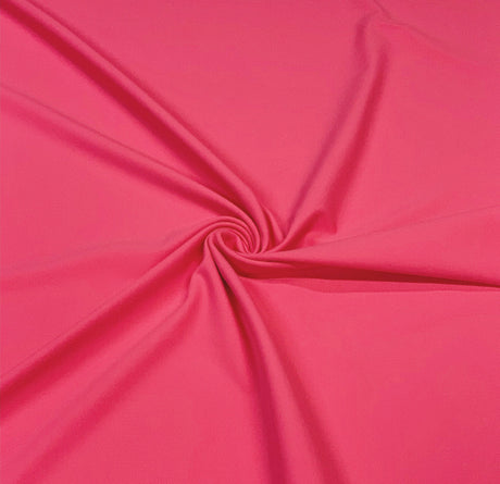 Athletic FlexSoft Nylon Spandex Jersey Knit Fabric - Cerise Pink