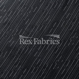 Flick Brazilian Texture Nylon Spandex Fabric - Multiple Colors, 64" Width, 290 GSM (1 Yard)