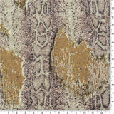 Flip Sequin Spandex Golden Anaconda Print