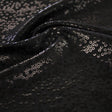 Foil Printed Superflex Spandex Charcoal