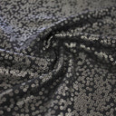 Foil Printed Superflex Spandex Charcoal