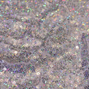 Flirt Stretch Mesh Sequin Fabric - All-Over Embroidered Cluster Sequins, 58/60" Width, 93% Polyester 7% Spandex (1 Yard)