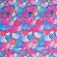 Swim Knit Poly Spandex Flirtatious Hearts 4-Way Stretch UPF 40+