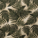 Cotton Print Floating Leaves Upholstery Fabric