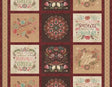 Cotton Craft Panel Floralscape Multi 44/45" Fabric