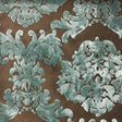 Burnout Velvet Upholstery Fabric Tuscany Palace Damask