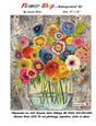 Printed Paper Pattern Flower Shop Arrangement #2 Collage