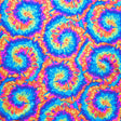 Poly Spandex Swimsuit Fabric Fluorescent Tie Dye Pinwheels
