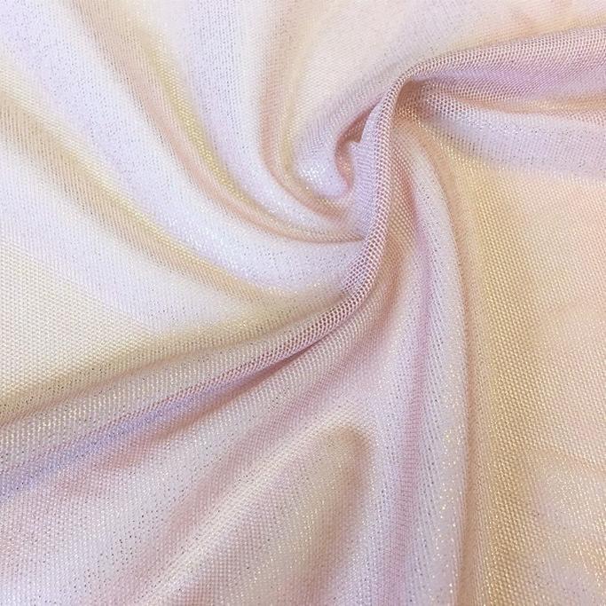 Foiled Stretch Mesh Fog