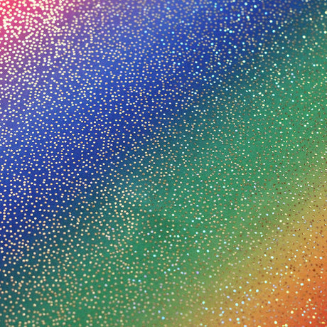 Skyline Polyester Spandex Fabric - Multi Rainbow Ombre, 58-60" Width (1 Yard)