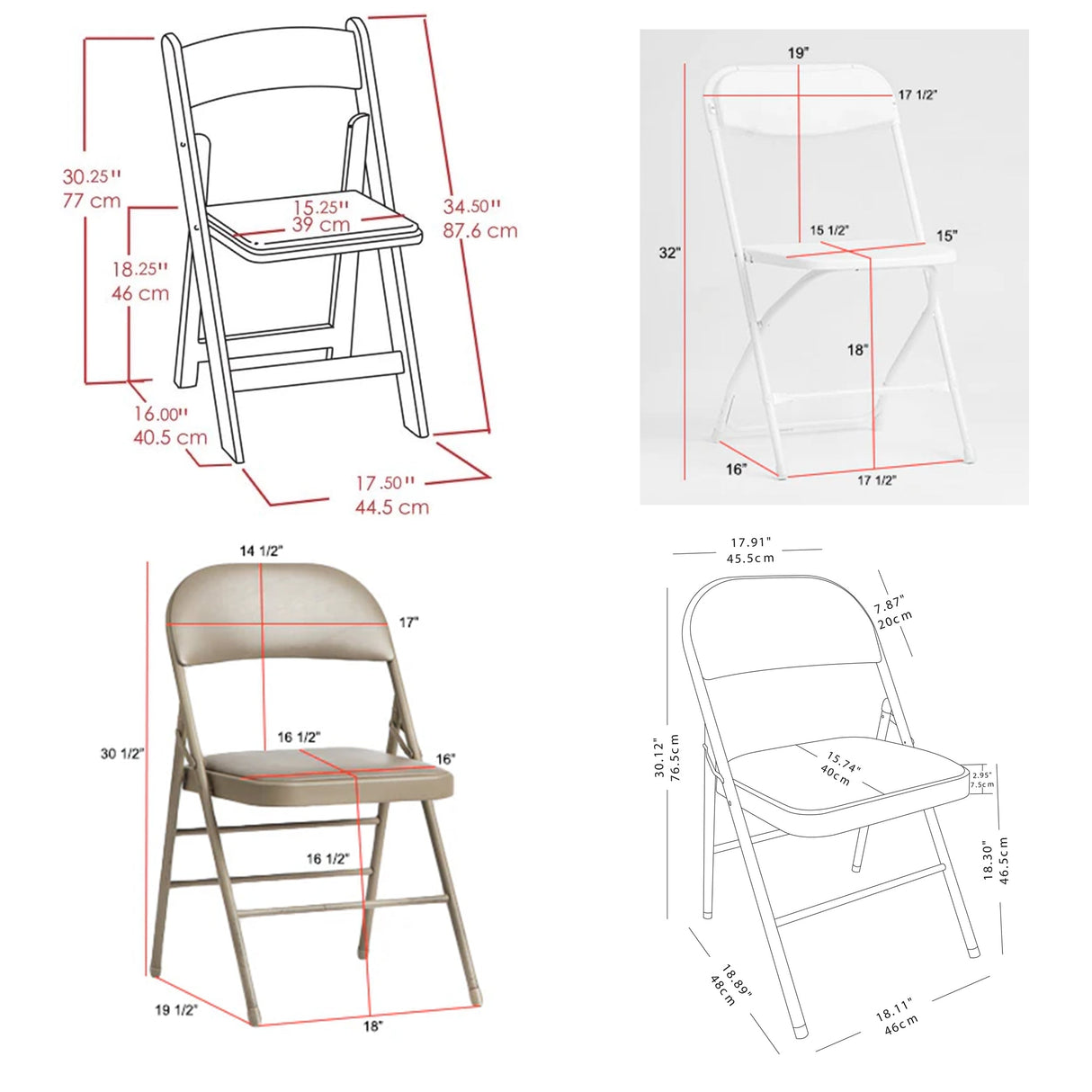 Spandex Folding Chair Cover Lilac