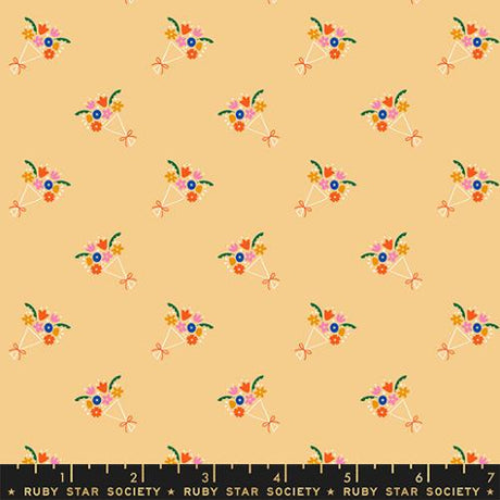 Quilting Cotton Food Group Butternut Ruby Star Society Moda