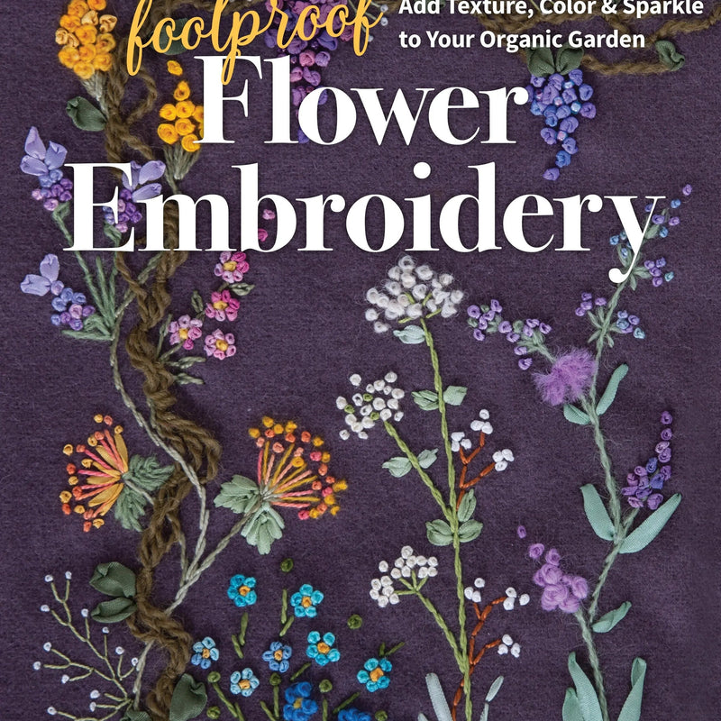 Flower Embroidery Book
