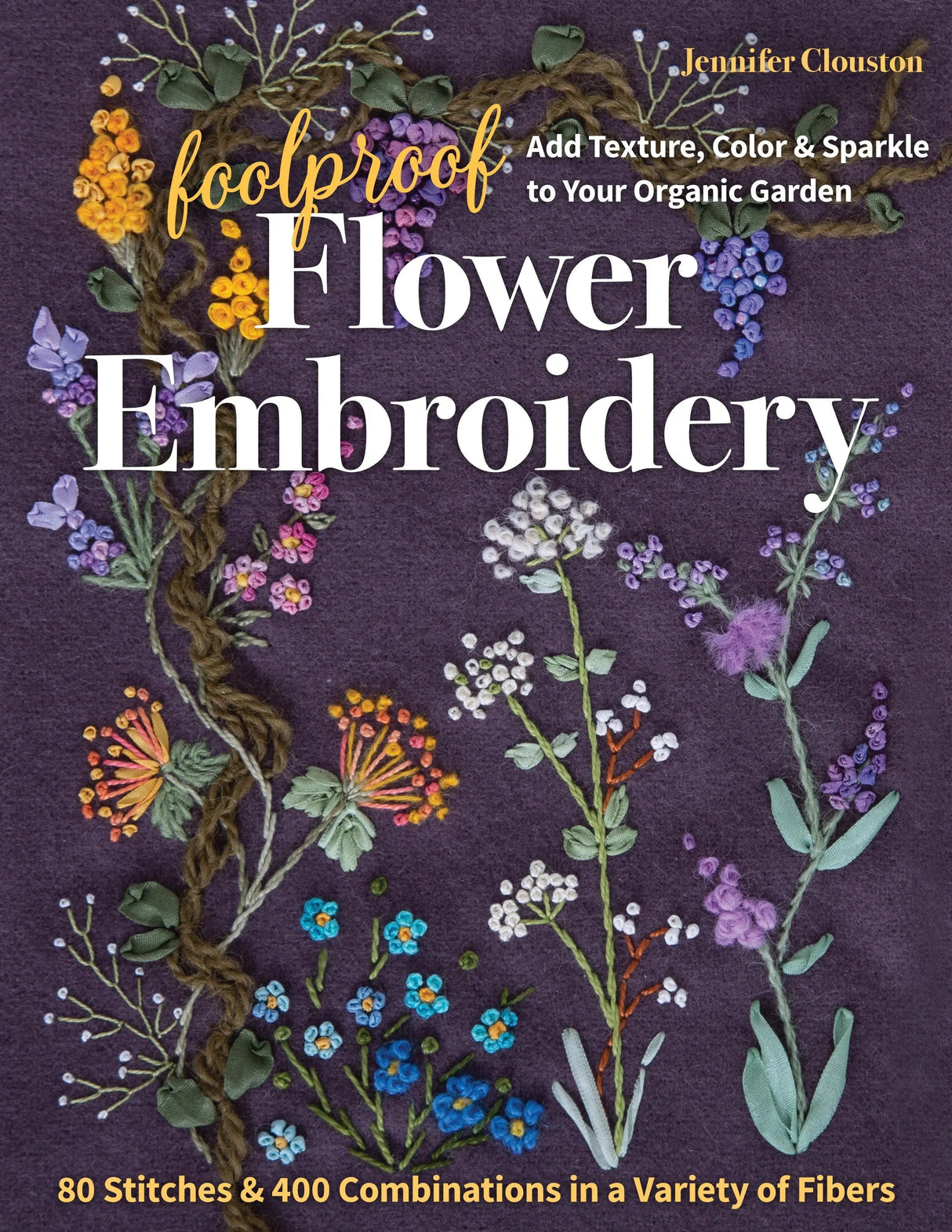 Flower Embroidery Book