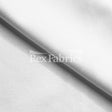 Football Pant Polyester Spandex Fabric - White Solid, 58/60" Width (1 Yard)