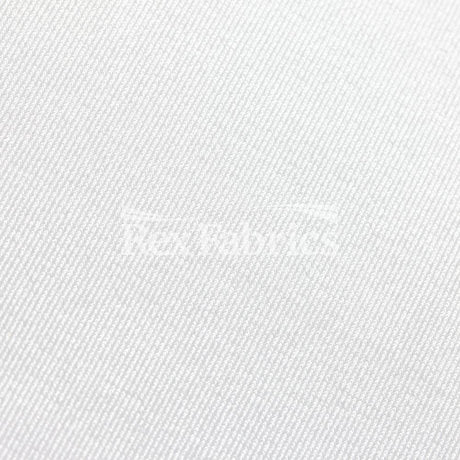 Football Pant Polyester Spandex Fabric - White Solid, 58/60" Width (1 Yard)