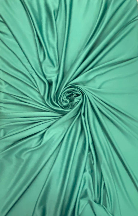 Stretch Lining Polyester Fabric - Forest Green, Matte Soft, 60" Width (1 Yard)