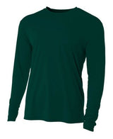 A4 N3165 Micro Poly Interlock Fabric - Forest, Long Sleeve, 44+ UPF (1 Piece)