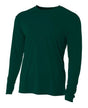 A4 N3165 Micro Poly Interlock Fabric - Forest, Long Sleeve, 44+ UPF (1 Piece)