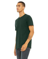 Bella Canvas 3001 Airlume Combed And Ring-Spun Cotton Shirt - Forest, Crewneck, Short Sleeve (1 Unit)