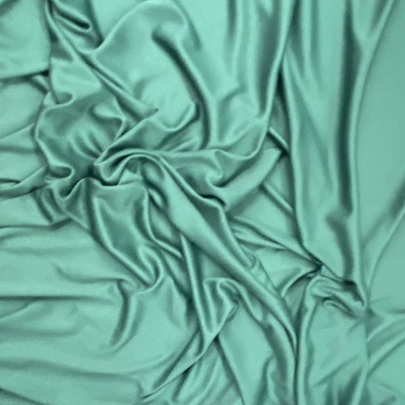 Stretch Lining Polyester Fabric - Forest Green, Matte Soft, 60" Width (1 Yard)