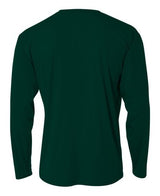 A4 N3165 Micro Poly Interlock Fabric - Forest, Long Sleeve, 44+ UPF (1 Piece)