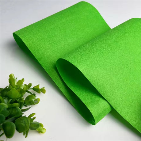 1/2/3meter Stiff Felt Fabric Sheet Craft Felt Sheet Assorted Color Thick Stiff Craft Felt for DIY Craft Sewing Crafting Project
