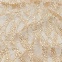 Forget Me Not Polyester Mesh Fabric - Embroidered Sequin, 52/54" Cut Width, 50" Usable Width, 200 Gsm (1 Yard)