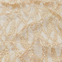Forget Me Not Embroidered Mesh Fabric - Polyester Mesh With Embroidered Sequin, 52/54" Cut Width, 50" Usable Width, 200 Gsm, Color Options (1 Yard)