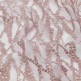 Embroidered Mesh Sequin Fabric