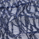 Embroidered Mesh Sequin Fabric