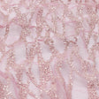 Forget Me Not Embroidered Mesh Fabric - Polyester Mesh With Embroidered Sequin, 52/54" Cut Width, 50" Usable Width, 200 Gsm, Color Options (1 Yard)