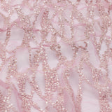 Forget Me Not Embroidered Mesh Fabric - Polyester Mesh With Embroidered Sequin, 52/54" Cut Width, 50" Usable Width, 200 Gsm, Color Options (1 Yard)