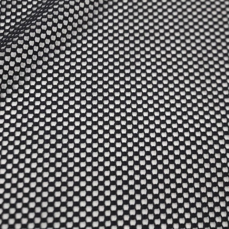 Forte Stretch Netting Nylon Spandex Fabric - Black, Ivory, Chocolate, Magenta, Pine, Navy, 58" Width (1 Yard)