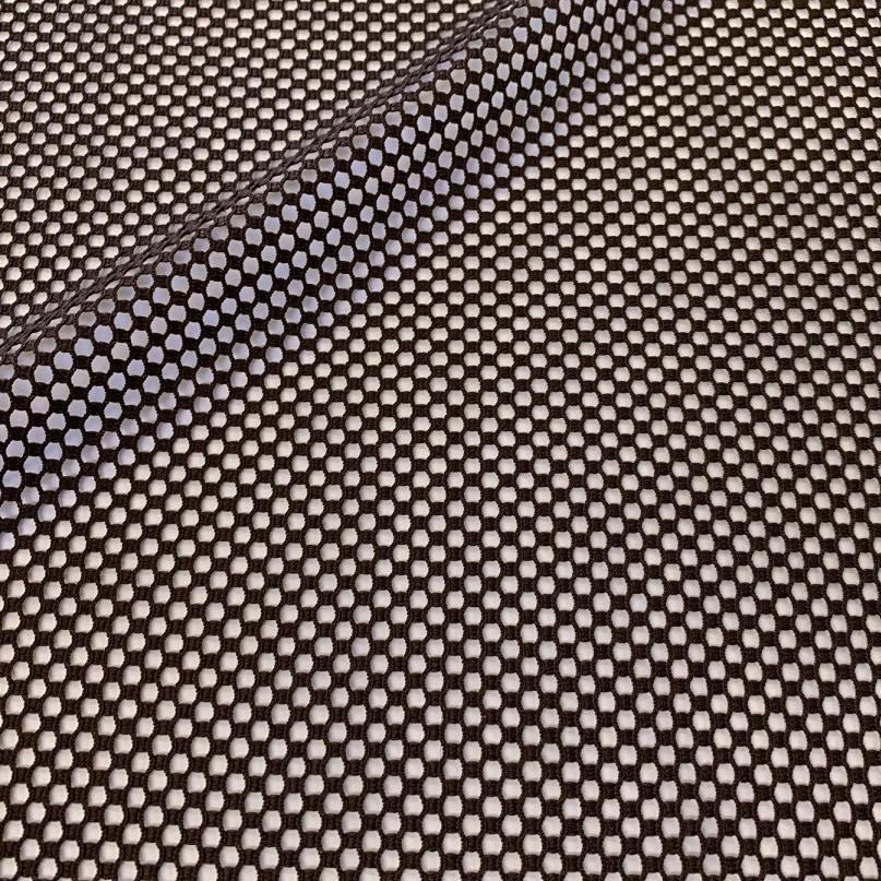 Forte Stretch Netting Nylon Spandex Fabric - Black, Ivory, Chocolate, Magenta, Pine, Navy, 58/60" Width (1 Yard)