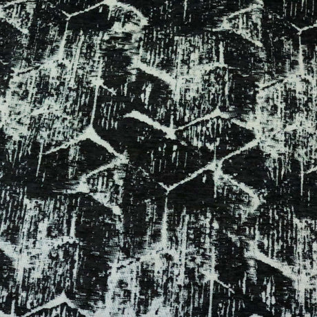 Chenille Jacquard Upholstery Fabric Abstract Design by the Yard