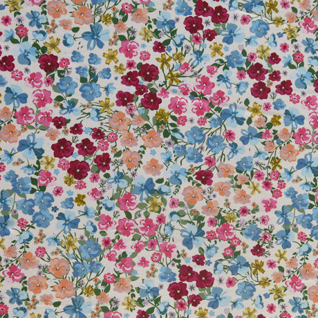Swim Knit French Garden Poly Spandex Fabric