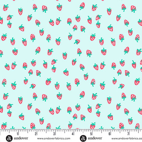 Cotton Print Frost Berry Color Pop Playground Fabric