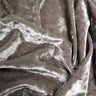 Frozen Crushed Stretch Velvet Polyester Spandex Fabric - Crushed Finish, 56" Width, 13 Colors (1 Yard)