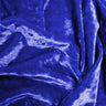 Frozen Crushed Stretch Velvet Polyester Spandex Fabric - Crushed Finish, 56" Width, 13 Colors (1 Yard)