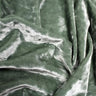 Frozen Crushed Stretch Velvet Polyester Spandex Fabric - Dust, Purple Haze, Grape, Lilac, Rosy Peach, Putty, Sage, Teal Green, Turquoise, Royal, Steel, Off-White, Black, 56" Width (1 Yard)