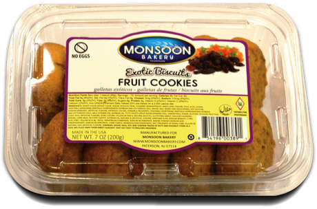 Monsoon Fruit Cookies 7 oz
