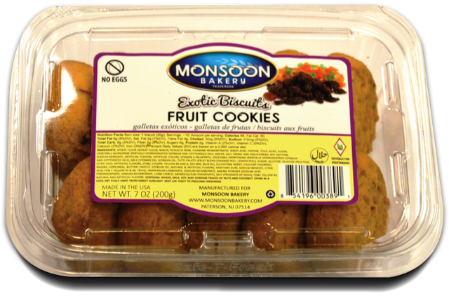 Monsoon Fruit Cookies 7 oz