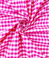 Gingham 1/4" Checkered Poly Cotton Fabric - Checkered Pattern, 57/58" Width (1 Yard)