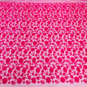 Beaded 3D Floral Lace Fabric