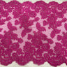 Beaded Corded Lace Trim 14.5" Double Sided
