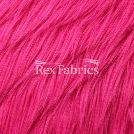 Mohair Fur Poly Acrylic Fabric - Solid Faux Fur, Multiple Colors, 58/60" Width (1 Yard)