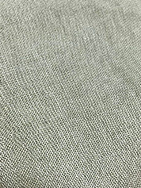 Linen Cotton Blend Fabric Sage