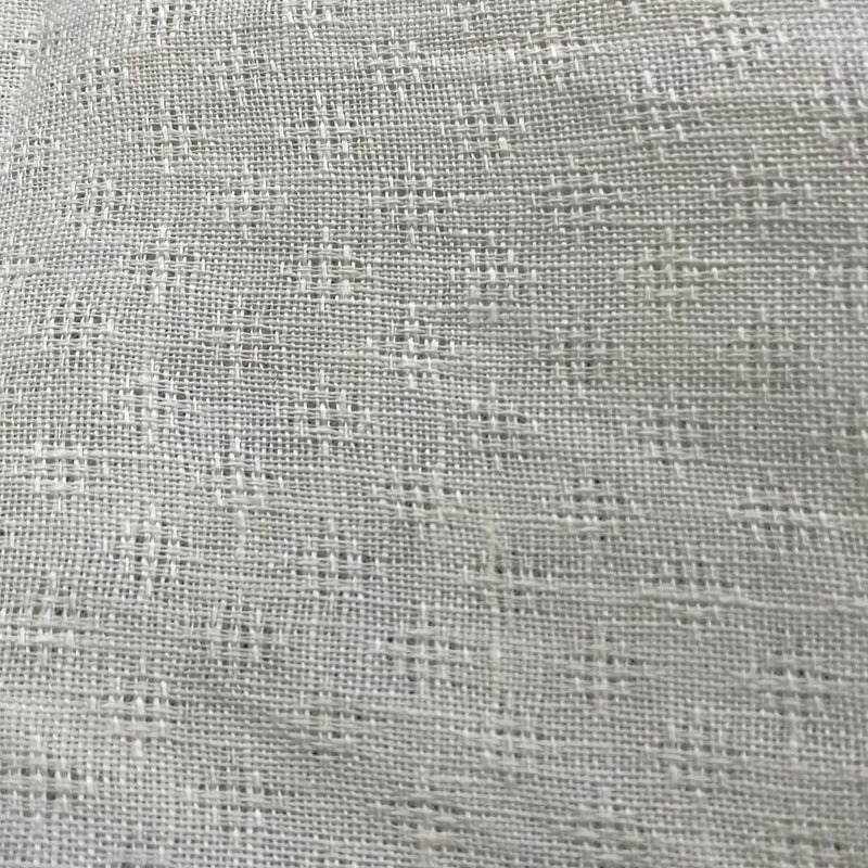 Linen Diamond Jacquard Ivory