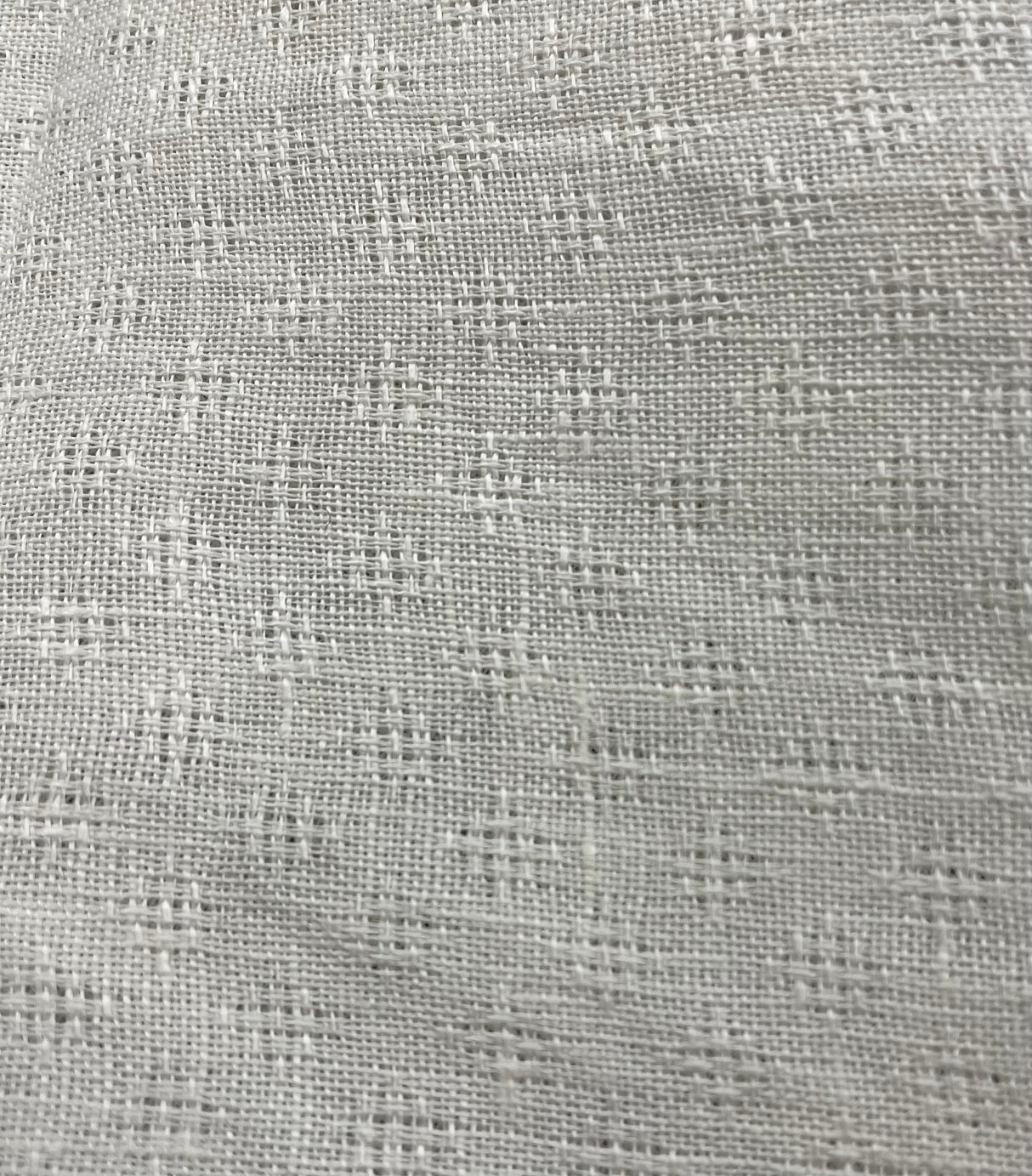 Linen Diamond Jacquard Ivory